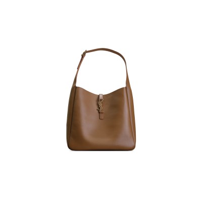 YSL LE 5 À 7 LARGE IN GRAINED LEATHER 753837 (30*31*13cm)